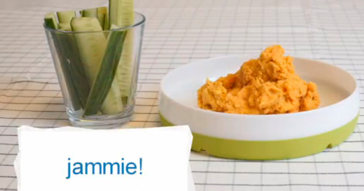 Recept voor gezond babyhapje zelfgemaakte hummus Ouders van Nu