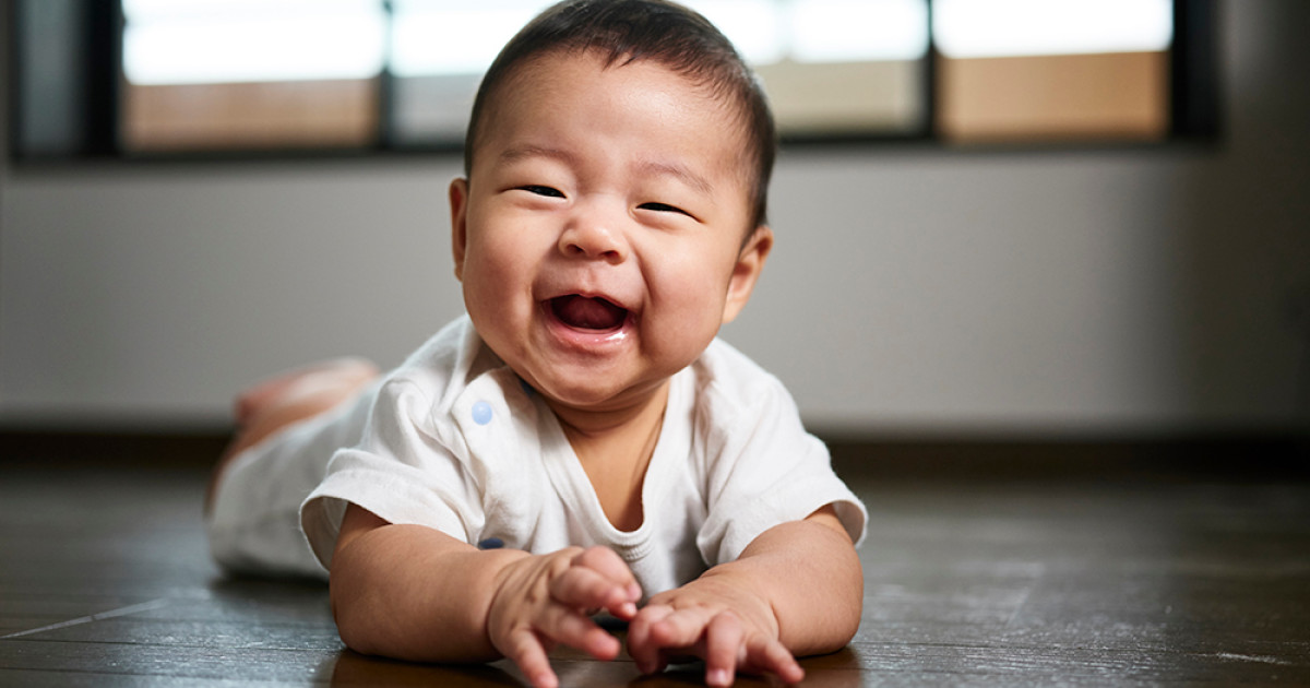 Wanneer gaat een baby lachen? Wanneer gaat een baby lachen?