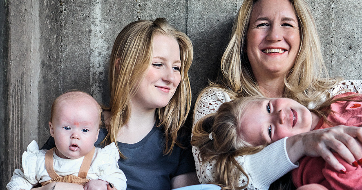 Tieners en een baby in huis: ‘Wouter en Belle zijn net een tweeling